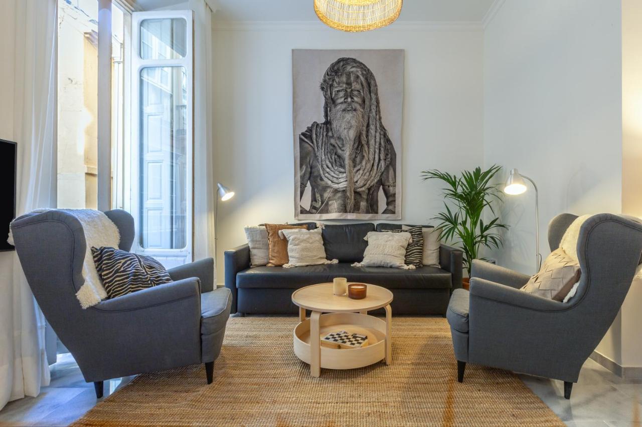 Puerta De Larios: Central Three-Bedroom Apartment With Balconies And Patio Μάλαγα Εξωτερικό φωτογραφία